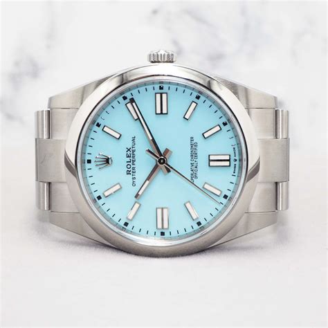 rolex op 31 green|rolex 41mm tiffany blue.